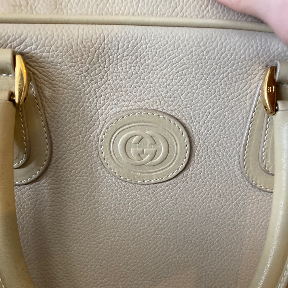 Gucci Vintage leather handle bag - Picture 4 of 9